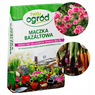 Hnojivo čadičová múka Your Garden prášok 10 kg 10 l